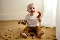 Kansas City Milestone Photographer | Osawatomie Studio Photo Session