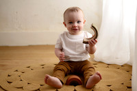 Kansas City Milestone Photographer | Osawatomie Studio Photo Session