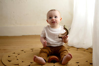 Kansas City Milestone Photographer | Osawatomie Studio Photo Session