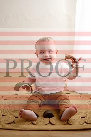 Kansas City Milestone Photographer | Osawatomie Studio Photo Session