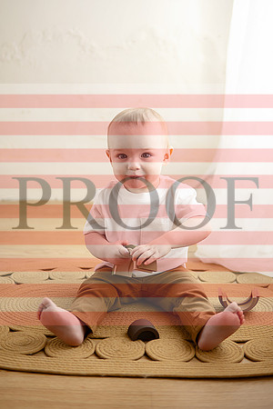 Kansas City Milestone Photographer | Osawatomie Studio Photo Session