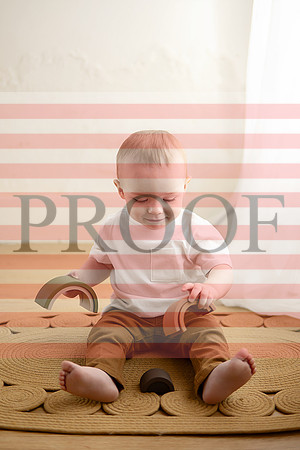 Kansas City Milestone Photographer | Osawatomie Studio Photo Session
