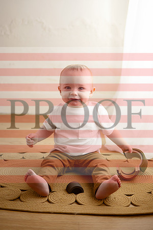 Kansas City Milestone Photographer | Osawatomie Studio Photo Session