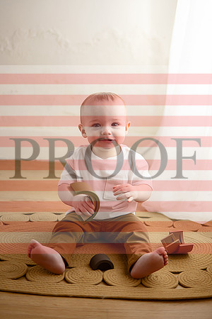 Kansas City Milestone Photographer | Osawatomie Studio Photo Session