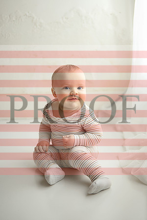 Kansas City Milestone Photographer | Osawatomie Studio Photo Session