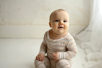 Kansas City Milestone Photographer | Osawatomie Studio Photo Session