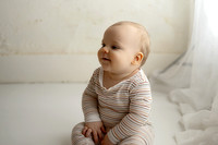 Kansas City Milestone Photographer | Osawatomie Studio Photo Session