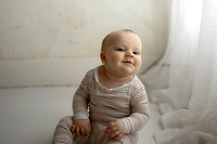 Kansas City Milestone Photographer | Osawatomie Studio Photo Session