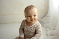 Kansas City Milestone Photographer | Osawatomie Studio Photo Session