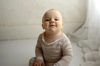 Kansas City Milestone Photographer | Osawatomie Studio Photo Session