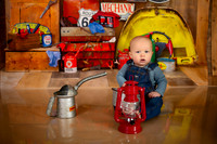 Kansas City Mechanic Cake Smash Photographer | First Birthday Sessions