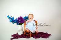 Kansas City Milestone Photographer | Osawatomie Studio Photo Session