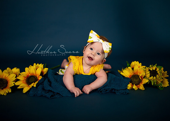 Kansas City Milestone Photographer | Osawatomie Studio Photo Session