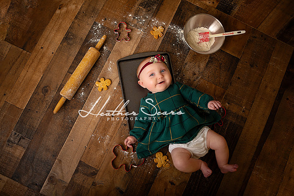 Kansas City Milestone Photographer | Osawatomie Studio Photo Session