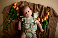 Kansas City Milestone Photographer | Osawatomie Studio Photo Session