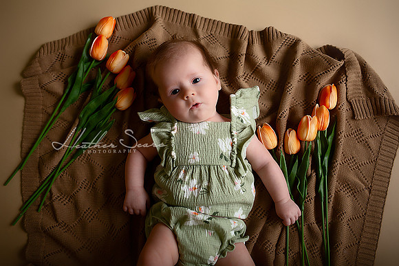 Kansas City Milestone Photographer | Osawatomie Studio Photo Session
