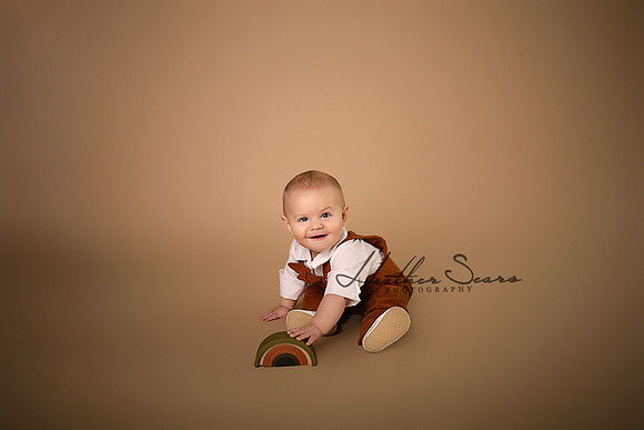 Kansas City Milestone Photographer | Osawatomie Studio Photo Session