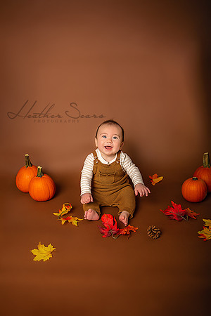 Kansas City Milestone Photographer | Osawatomie Studio Photo Session