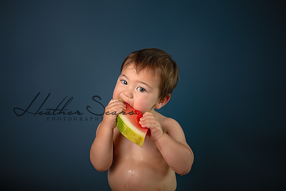 Kansas City Milestone Photographer | Osawatomie Studio Photo Session