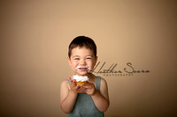 Kansas City Milestone Photographer | Osawatomie Studio Photo Session