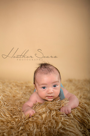 Kansas City Milestone Photographer | Osawatomie Studio Photo Session