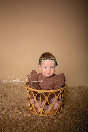 Kansas City Milestone Photographer | Osawatomie Studio Photo Session