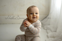 Kansas City Milestone Photographer | Osawatomie Studio Photo Session