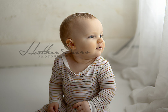 Kansas City Milestone Photographer | Osawatomie Studio Photo Session