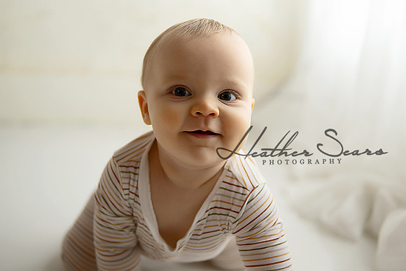 Kansas City Milestone Photographer | Osawatomie Studio Photo Session