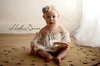 Kansas City Milestone Photographer | Osawatomie Studio Photo Session
