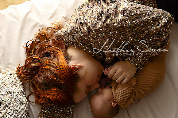 KC Newborn Photographer | Studio Lifestyle Newborn Photography
