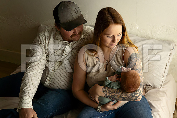 Kansas City Studio Lifestyle Newborn Photography | Natural & Timeless Newborn Portraits