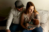 Kansas City Studio Lifestyle Newborn Photography | Natural & Timeless Newborn Portraits