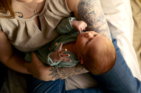 Kansas City Studio Lifestyle Newborn Photography | Natural & Timeless Newborn Portraits