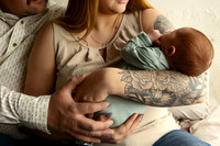 Kansas City Studio Lifestyle Newborn Photography | Natural & Timeless Newborn Portraits