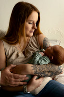 Kansas City Studio Lifestyle Newborn Photography | Natural & Timeless Newborn Portraits