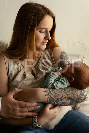 Kansas City Studio Lifestyle Newborn Photography | Natural & Timeless Newborn Portraits