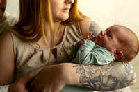 Kansas City Studio Lifestyle Newborn Photography | Natural & Timeless Newborn Portraits