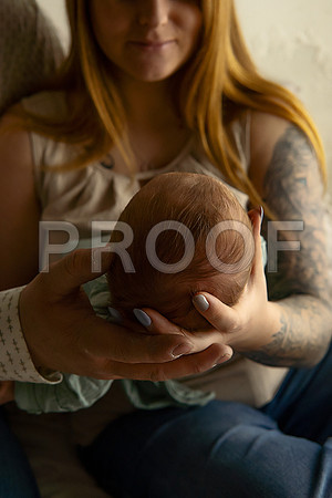 Kansas City Studio Lifestyle Newborn Photography | Natural & Timeless Newborn Portraits