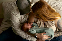 Kansas City Studio Lifestyle Newborn Photography | Natural & Timeless Newborn Portraits
