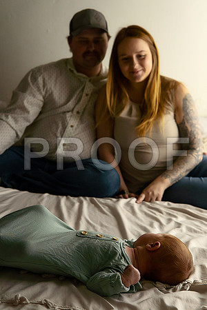 Kansas City Studio Lifestyle Newborn Photography | Natural & Timeless Newborn Portraits