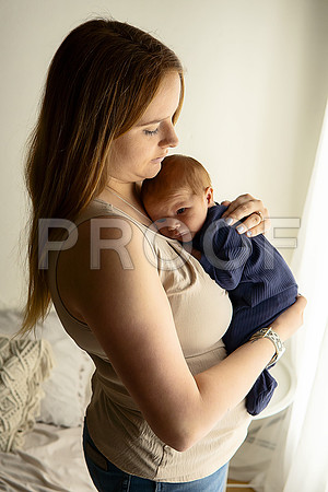 Kansas City Studio Lifestyle Newborn Photography | Natural & Timeless Newborn Portraits