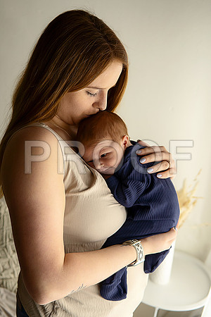 Kansas City Studio Lifestyle Newborn Photography | Natural & Timeless Newborn Portraits