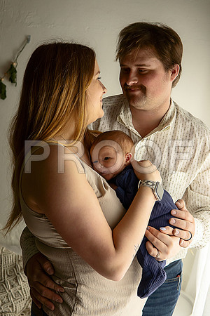 Kansas City Studio Lifestyle Newborn Photography | Natural & Timeless Newborn Portraits