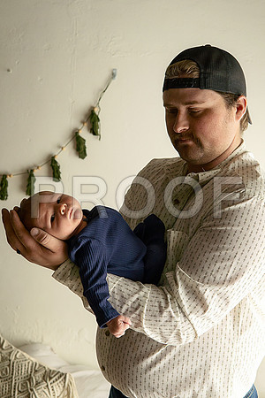 Kansas City Studio Lifestyle Newborn Photography | Natural & Timeless Newborn Portraits