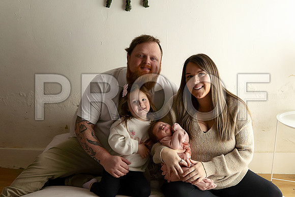 KC Newborn Photographer | Studio Lifestyle Newborn Photography