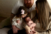 KC Newborn Photographer | Studio Lifestyle Newborn Photography