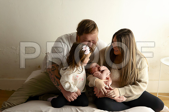 KC Newborn Photographer | Studio Lifestyle Newborn Photography