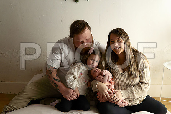 KC Newborn Photographer | Studio Lifestyle Newborn Photography