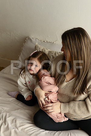 KC Newborn Photographer | Studio Lifestyle Newborn Photography